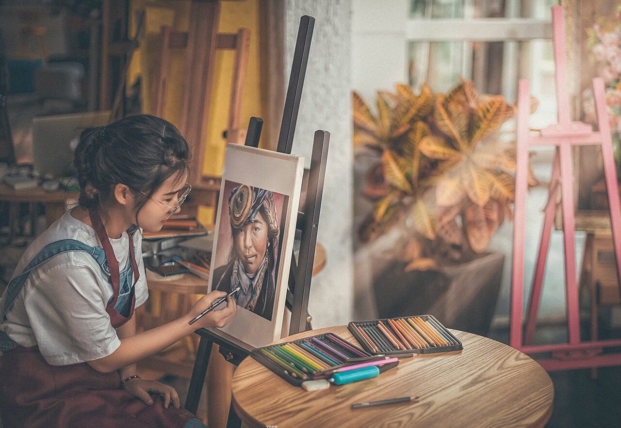 高考零基礎(chǔ)去畫室集訓(xùn)還來得及嗎？美術(shù)零基礎(chǔ)參加藝考容易嗎？圖一