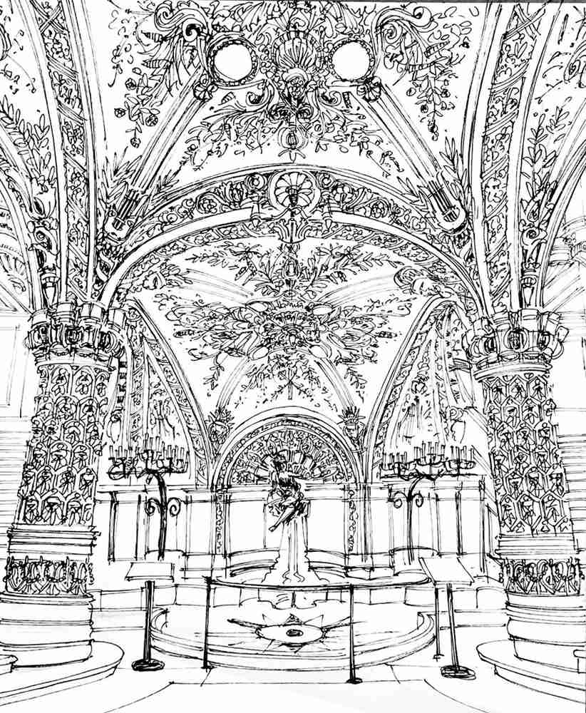 廣州藝考畫室美術知識：透視+細節+線條=完美畫面,21