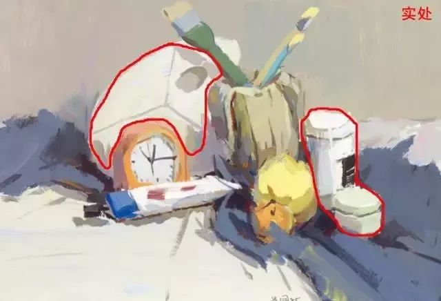 廣州十大畫室教你色彩中白顏料的正確使用方法,04