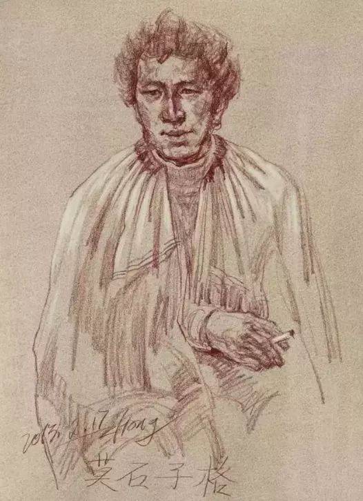 作為美術(shù)生,錯過什么都不能錯過九大美院各系教授的作品!圍墻畫室附圖95