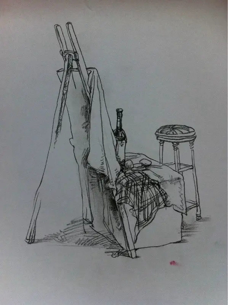 如果你正在學習線描速寫，廣州藝考畫室覺得這52幅作品正合適你,17