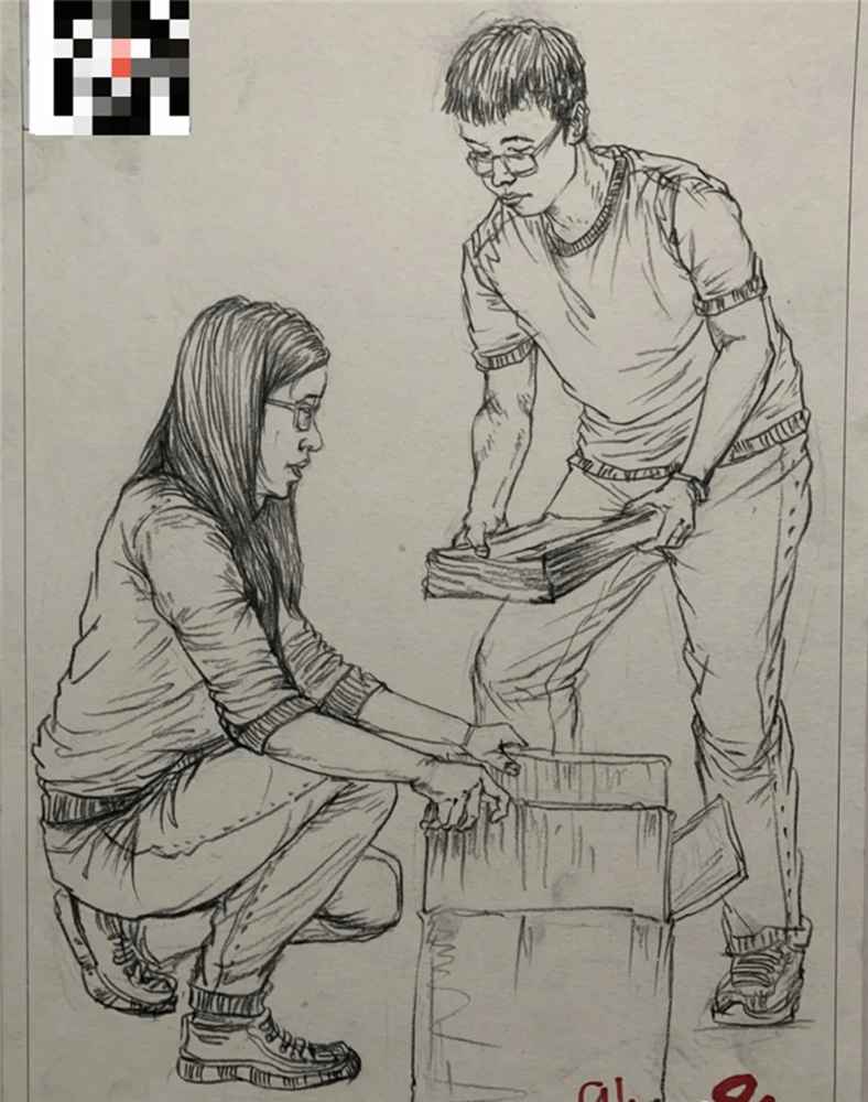 21屆廣西藝成二模高分卷發布，廣州美術高考班覺得與一模進步好大,17