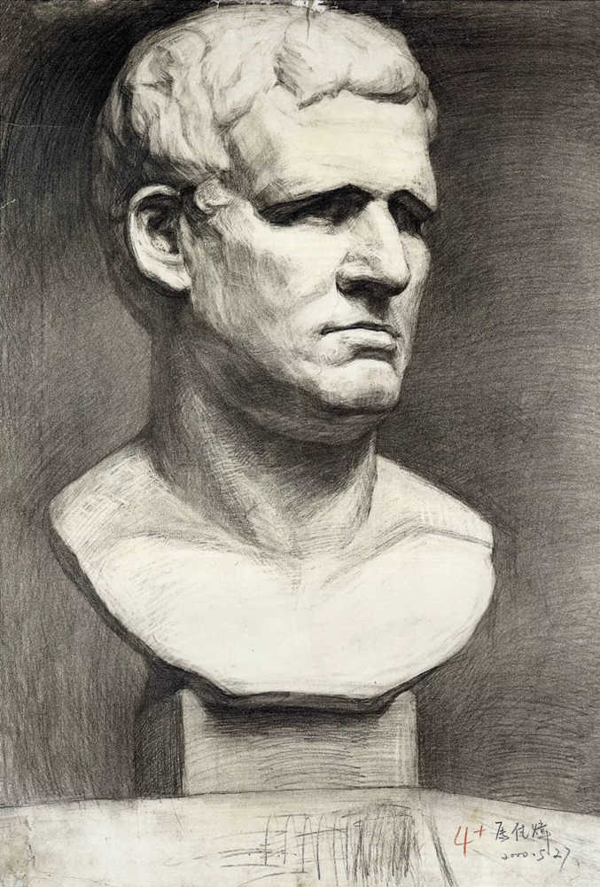 廣州前十畫(huà)室?guī)憧纯茨阊朊览纤孛瑁癸@素描的本質(zhì)?,47