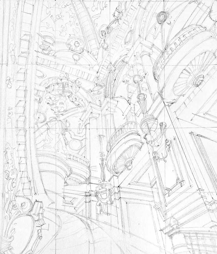 廣州藝考畫室美術知識：透視+細節+線條=完美畫面,26