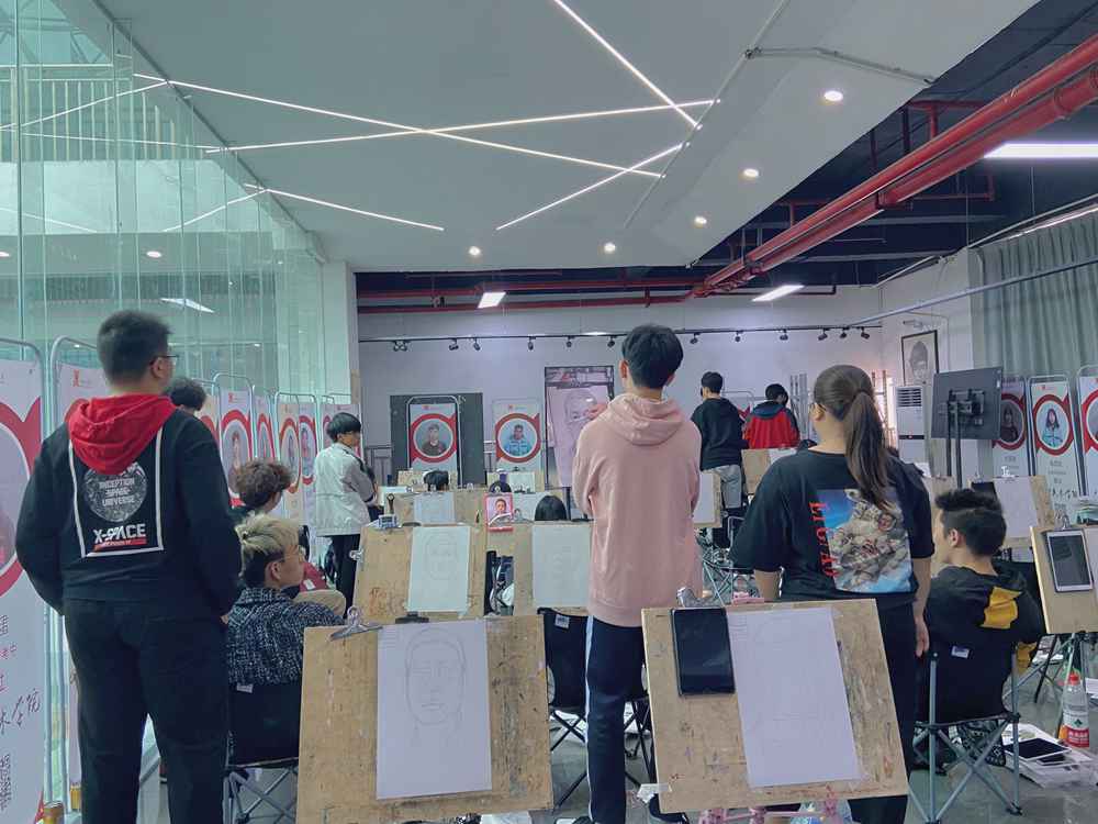 經過廣州美術高考班圍墻魔鬼特訓后的你們!聯考一定必勝,22