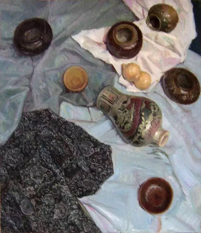 央美vs國美哪家強？廣州美術高考班帶大家看看基礎部色彩作品對比,05