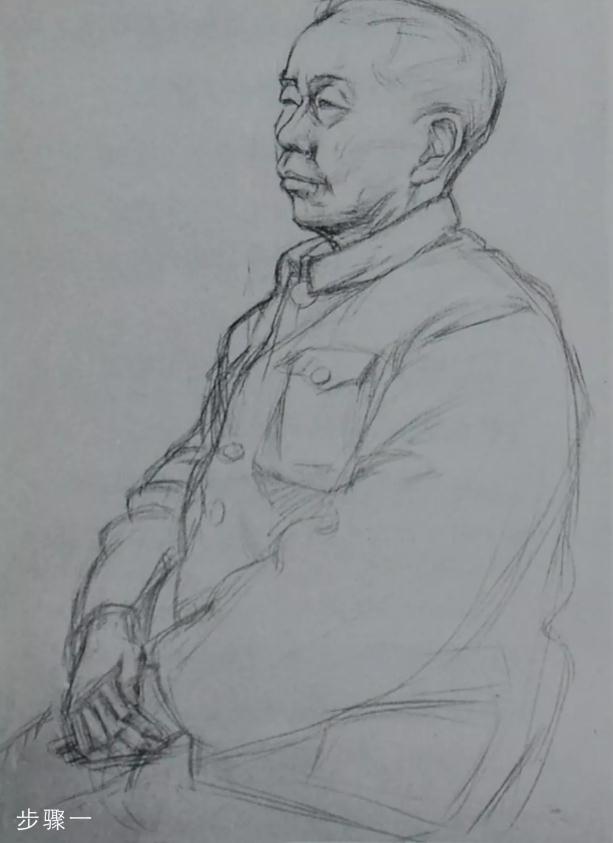 廣州前十畫室給你解密央美附中素描教學—人物半身像,04