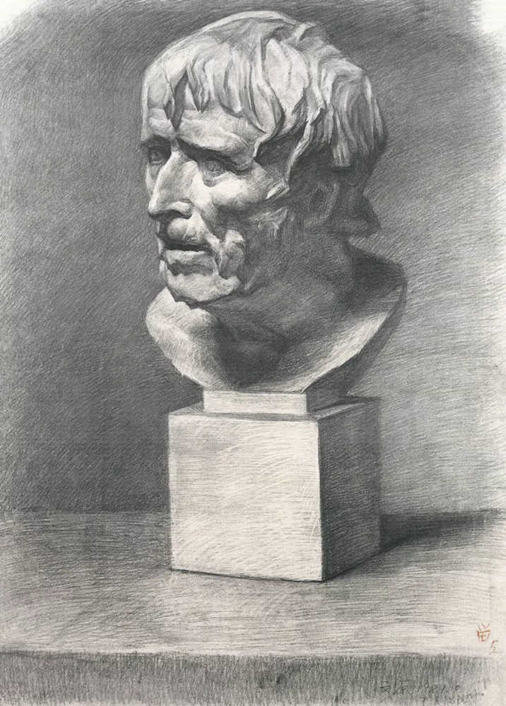 廣州前十畫(huà)室?guī)憧纯茨阊朊览纤孛瑁癸@素描的本質(zhì)?,92