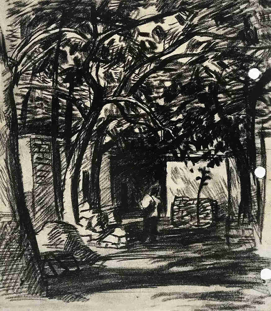 到了廣州前十畫室的寫生季，來看看中央美院附中的生活速寫,32