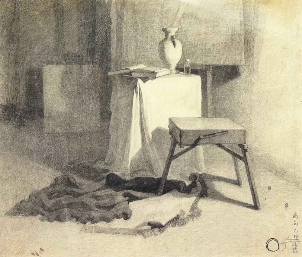 廣州前十畫(huà)室?guī)憧纯茨阊朊览纤孛瑁癸@素描的本質(zhì)?,08