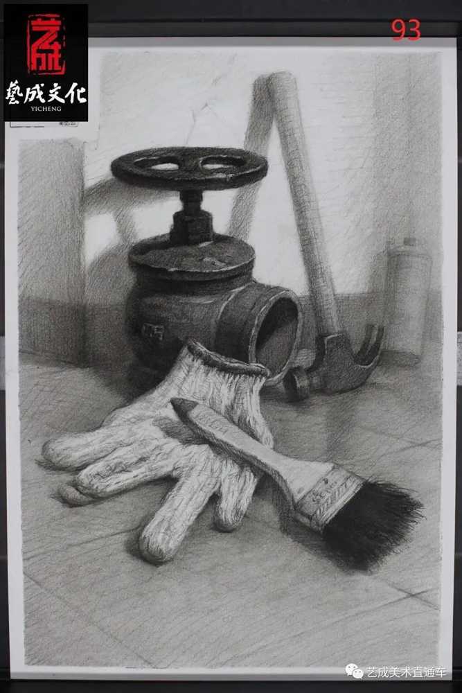 廣州十大畫室將各省一模素描卷放一起大pk,你找找都有哪些共同特征,18