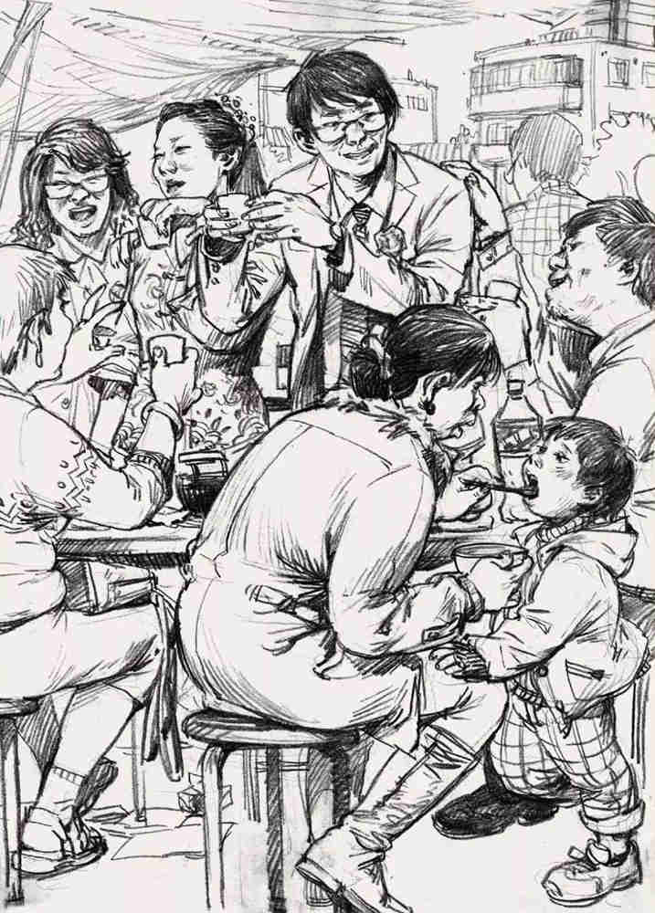 廣州畫室排名前三畫室教你場景速寫如何拿高分,08