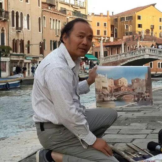 4位譽(yù)滿全球的中國(guó)水彩畫家!想知道他們的作品嗎?快來(lái)看看吧!圖一