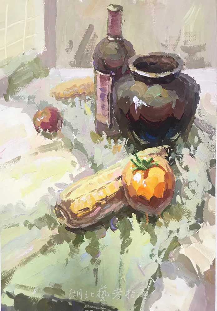 廣州十大畫室老師帶你康康20屆湖北高三美術調考優秀試卷,07