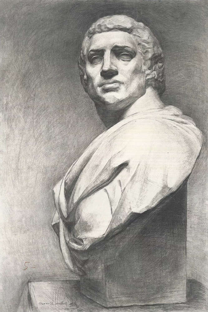 廣州前十畫(huà)室?guī)憧纯茨阊朊览纤孛瑁癸@素描的本質(zhì)?,73